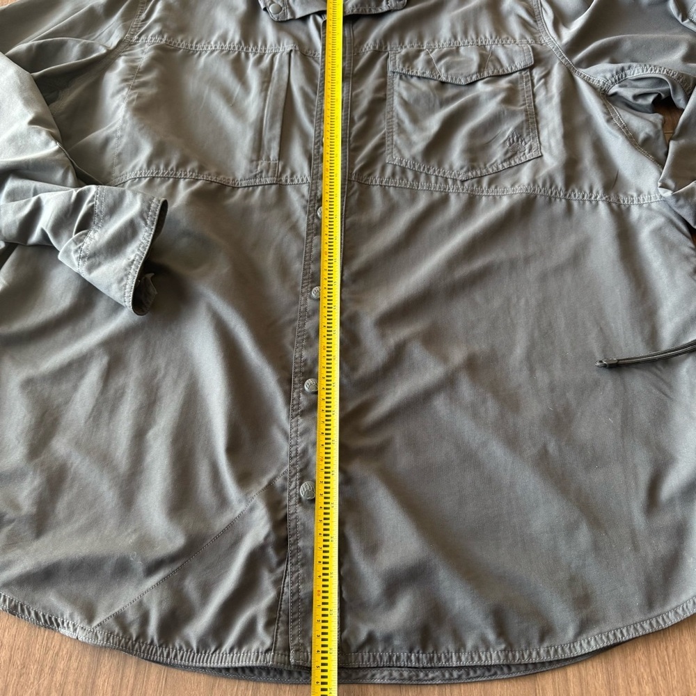 ALASKAN HARDGEAR Men's Gray Tech L/S Shirt 2XL Tall‎ Outdoor Fishing Hiking - Picture 16 of 16